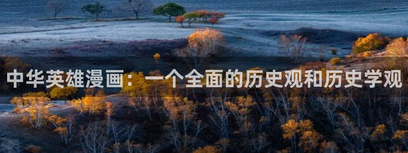 虫虫漫画在线acg：中华英雄漫画：一个全面的历史观和历史学观